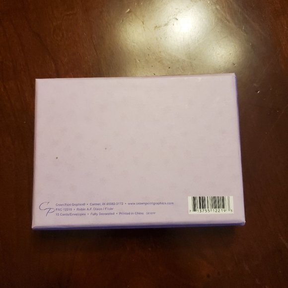 Tea Cup Kitten Note Cards/Envelopes - Picture 3 of 3